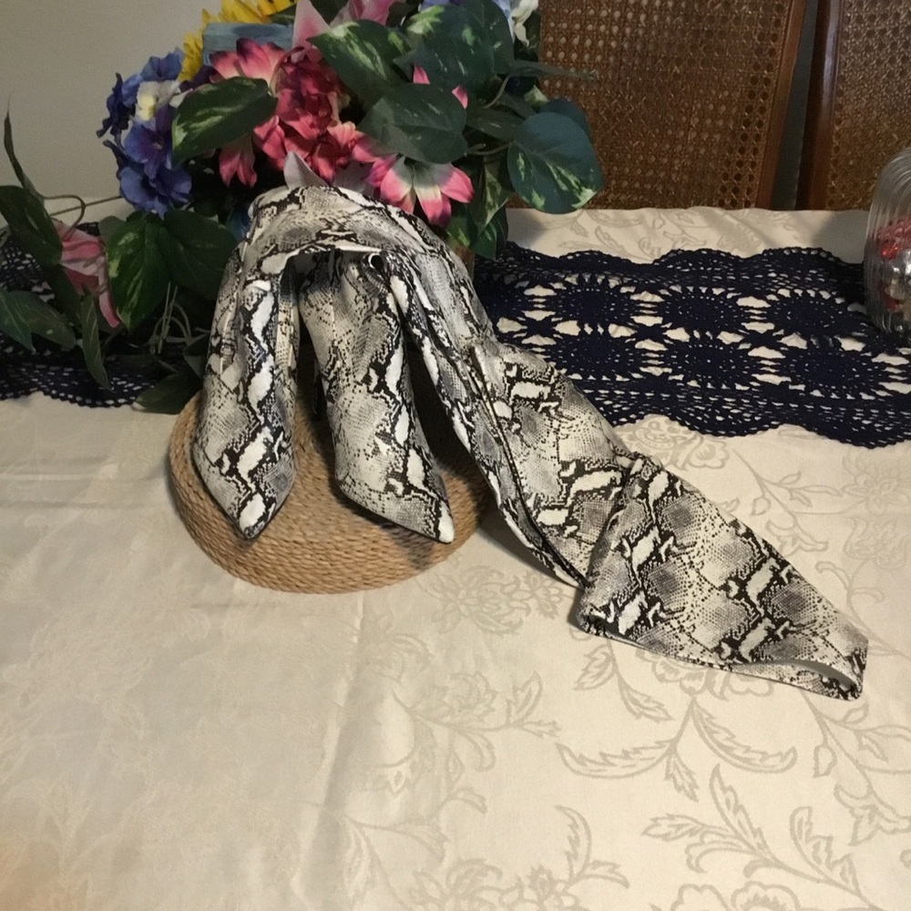 Steve Madden Snakeskin Over-the-Knee Boots - Picture 5 of 13